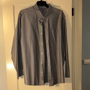 Van Heusen Slate Gray 3XL Men’s Dress Shirt